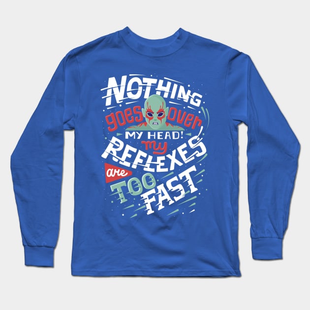 Fast reflexes Long Sleeve T-Shirt by risarodil